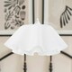 image 1 of ValueLights Kumo White Layered Flower Design Pendant Ceiling Light