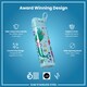 image 6 of Leak Proof Slim Water Bottle, Stainless Steel, 600ml (20oz)