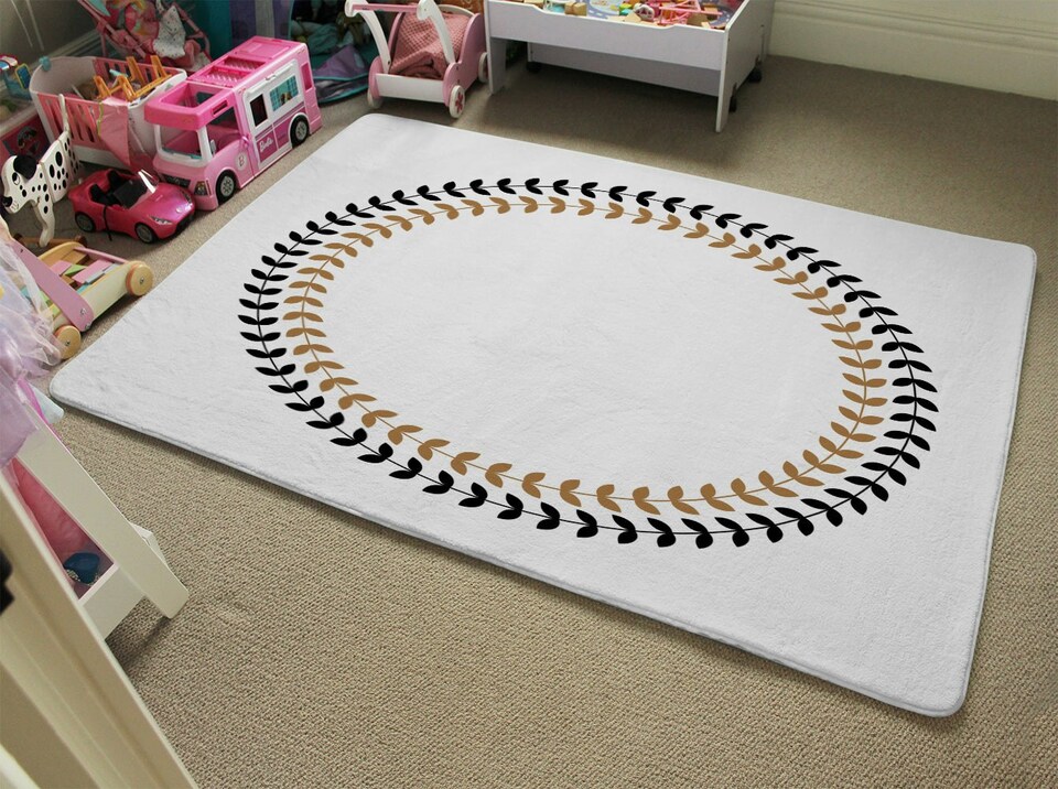 image 1 of Greek Olive Tree Leaves (Rug) | Multi | L