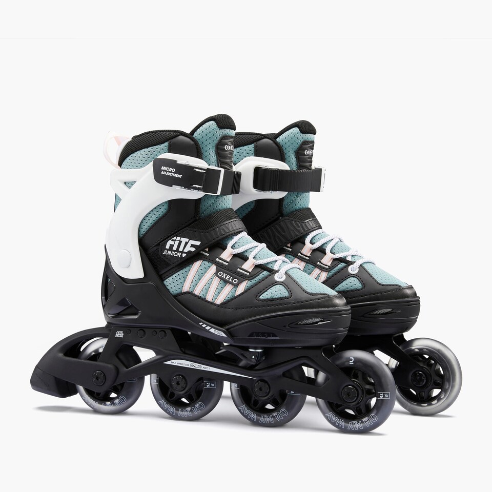 image 1 of Decathlon Kids' Inline Fitness Skates Fit 5