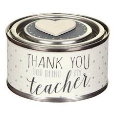 East of India Thank You Teacher Fig & Wild Pear Candle