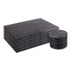 image 1 of Argon Tableware 12pc Marble Placemats & Round Coasters Set - Black Black