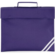 Quadra Classic Book Bag - 5 Litres - Purple - One Size