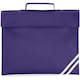image 1 of Quadra Classic Book Bag - 5 Litres - Purple - One Size