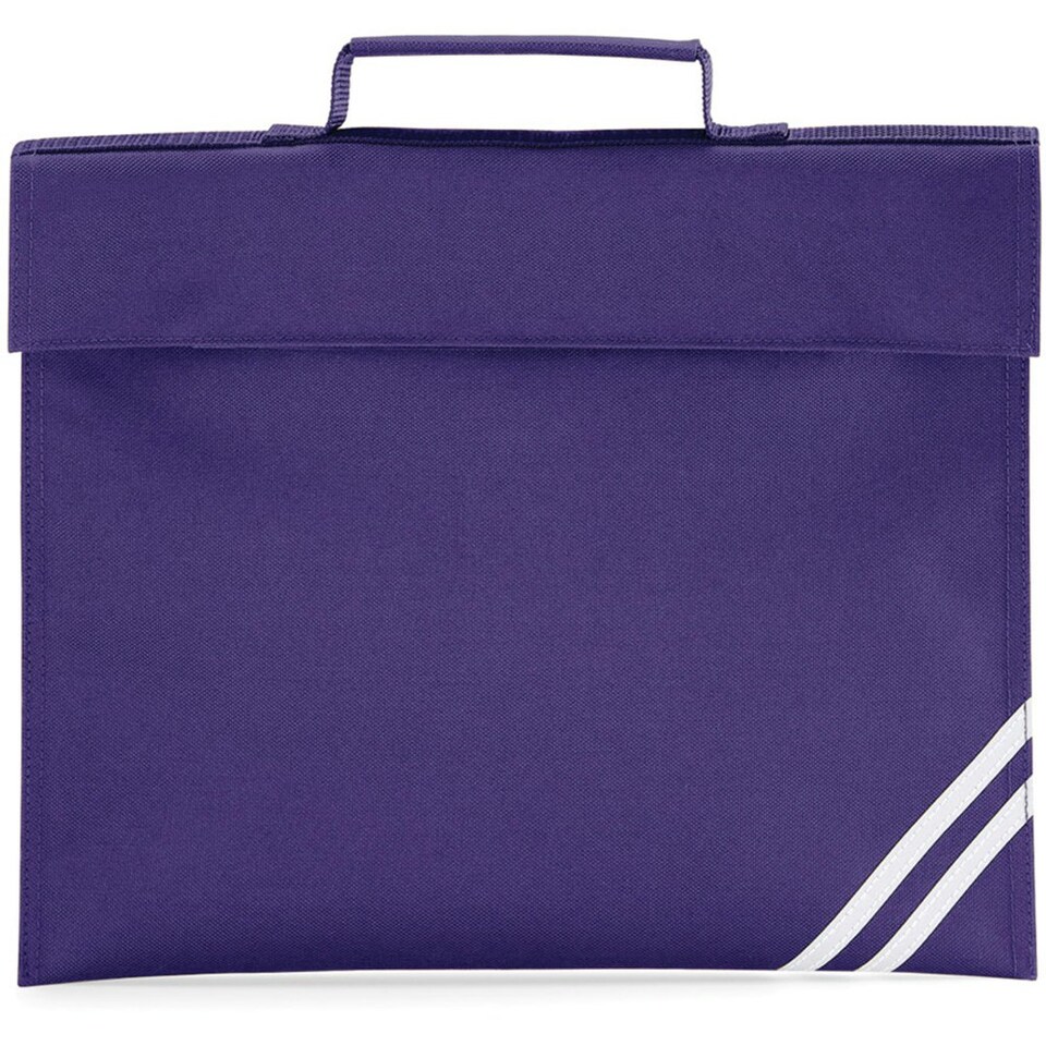 image 1 of Quadra Classic Book Bag - 5 Litres - Purple - One Size