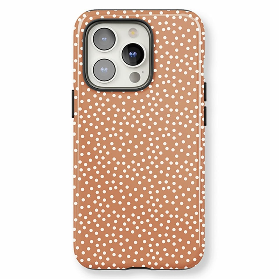 image 1 of Caramel Dot Phone Case | Brown | iPhone 16 Pro Max
Slim | iPhone 16 Pro Max
Slim