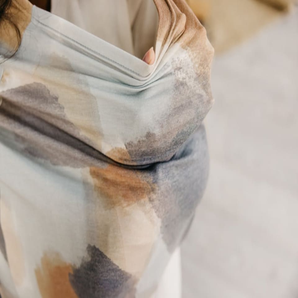 image 1 of Copper Pearl Nursing & Car Seat Cover Picasso