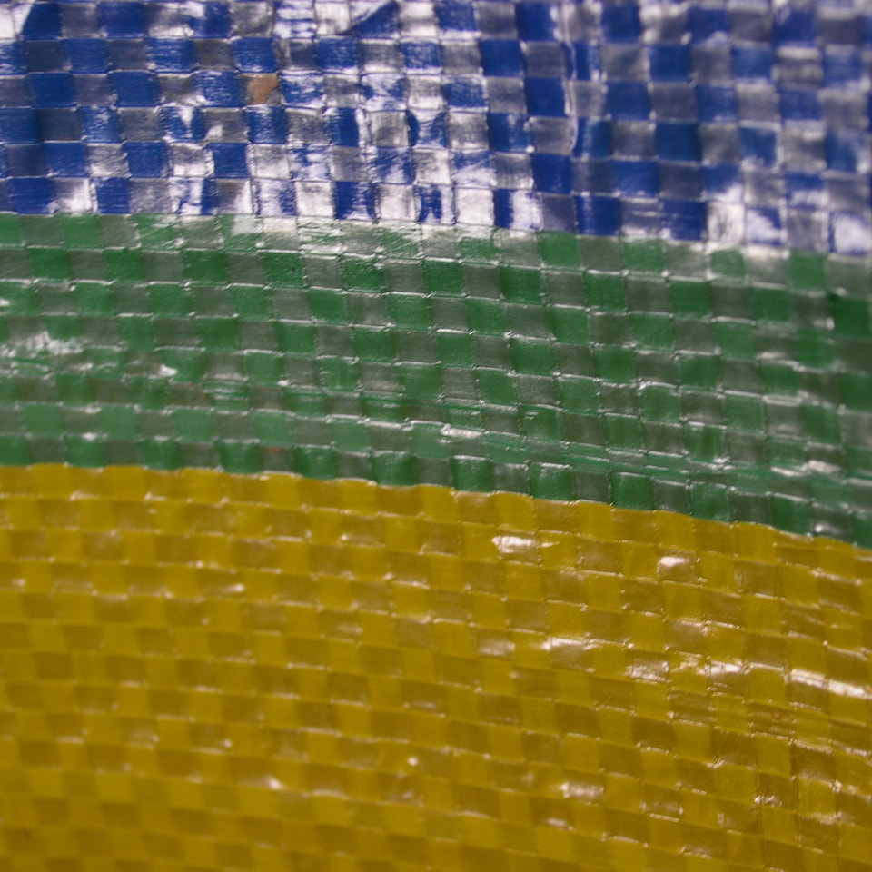 image 1 of 15.2ft (4.6m) Long 1m High 8 Pole Beach Camping Windbreak | Multi | Multi-coloured