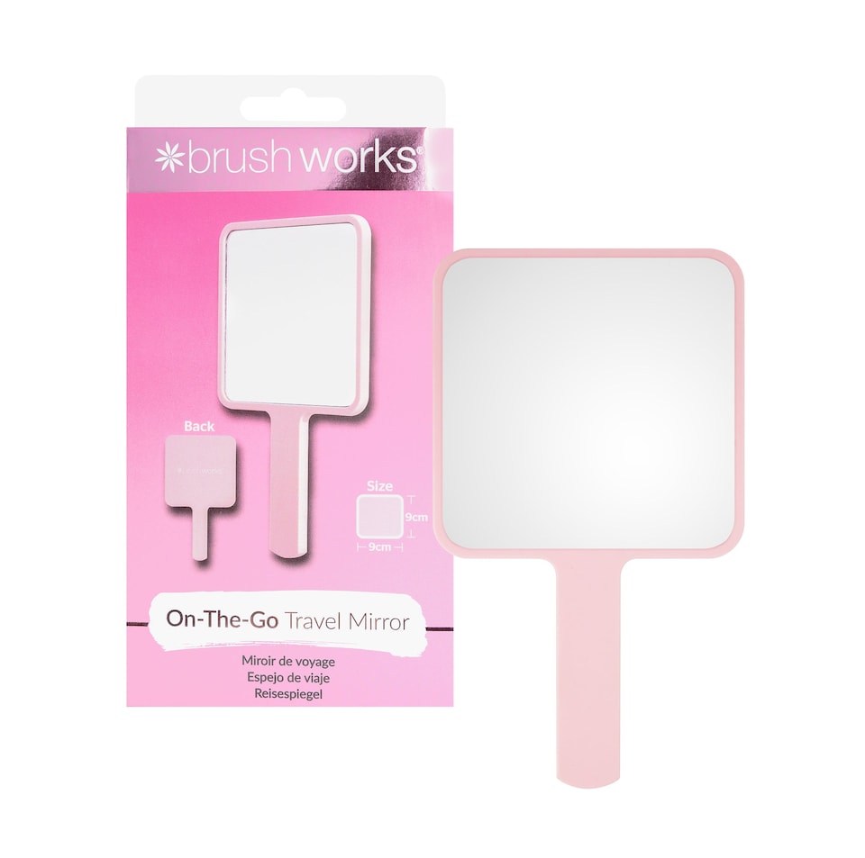 image 1 of Brushworks On-The-Go Travel Mirror
