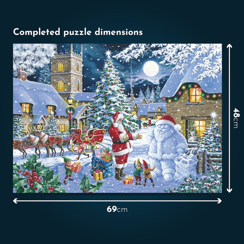 image 1 of Winter Wishes 1000 Piece Jigsaw Puzzle