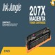 image 1 of 2x Compatible HP 207X Magenta Toner Cartridges Pink