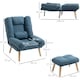 image 7 of HOMCOM Recliner with Ottoman 3-Position Adjustable Reclining Lounger Sofa Chair