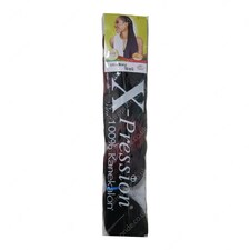 X Pression Syn Ultra Braid X-PRESSION Ultra Hair Braid (Braiding) Extension (Choice of Colours) Multi | 1B/BG | One Size