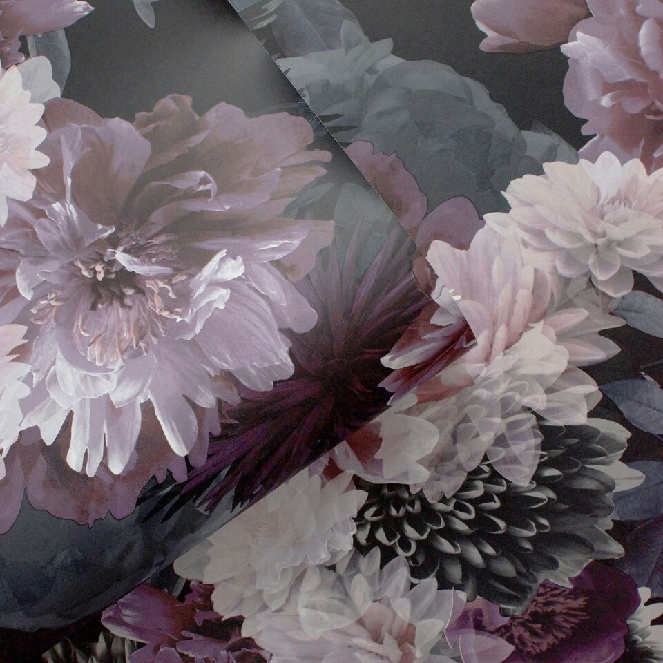 image 1 of Muriva Lipsy Issey Wallpaper - Mauve - 10m x 53cm Purple
