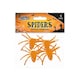 image 2 of Halloween Decorative Orange Spiders - Pack of 4