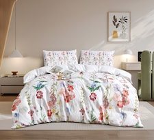 Ezysleep Bella Floral Printed Duvet Set - Duvet Cover And Matching Pillowcases | Multi