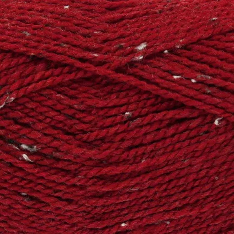 King Cole Red Bounty Aran Yarn (Value Pack 4 x 250g Balls) For Crochet, Knitting - 587m per ball