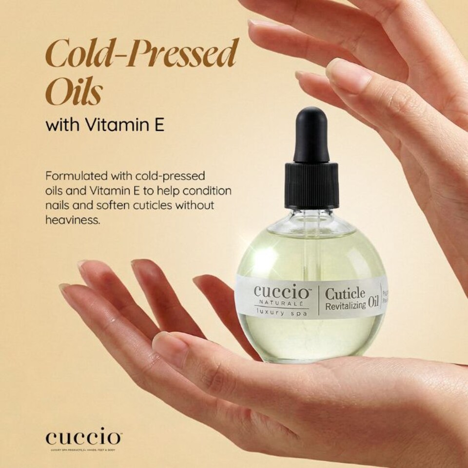 image 1 of Cuccio Naturale Revitalising Cuticle Oil - Fragrance Free 68ml