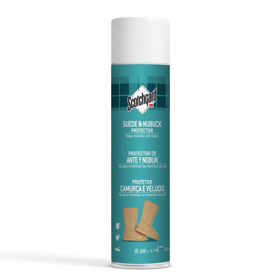 image 1 of Scotchgard Suede & Nubuck Shoe Protector & Water Stain Repellent 400ml Twin Pack