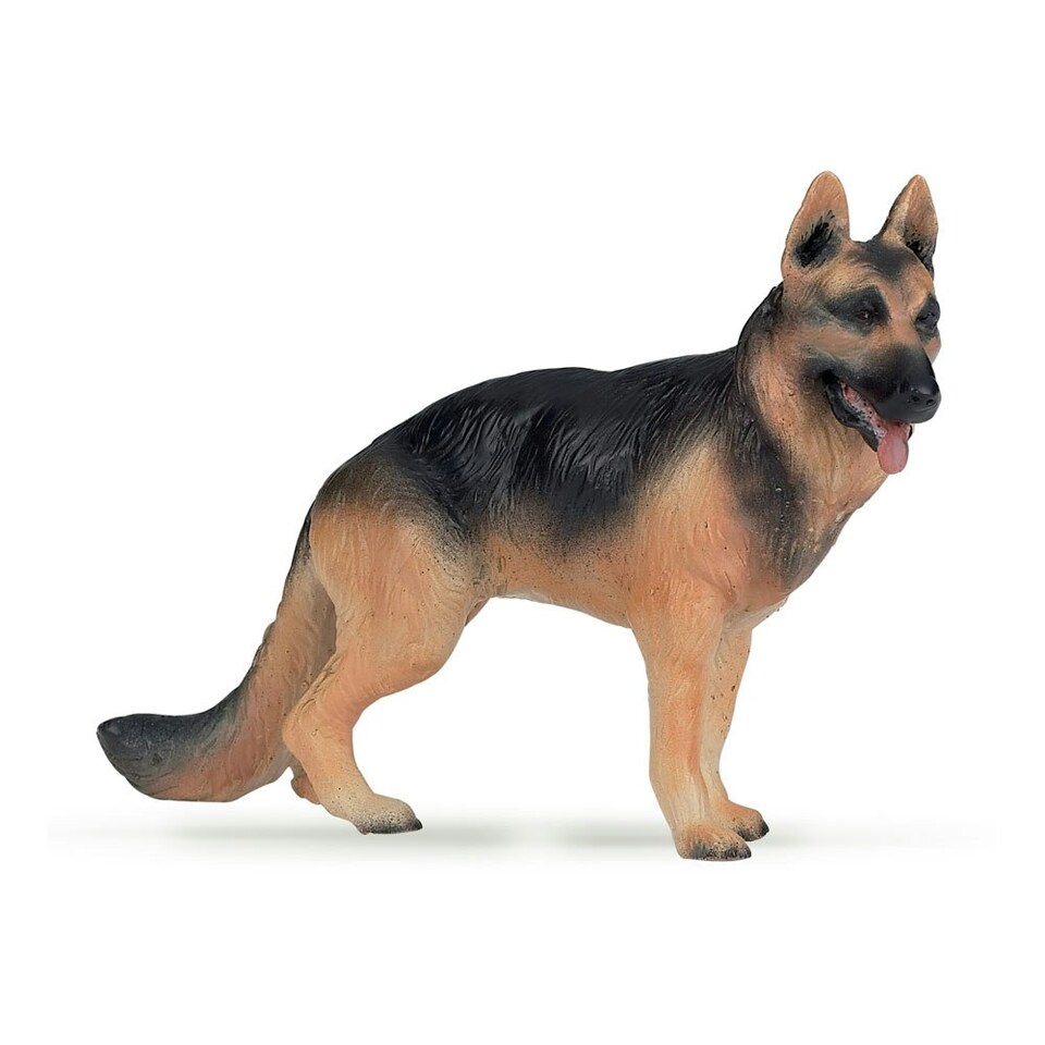 image 1 of PAPO Dog and Cat Companions German Shepherd Toy Figure