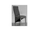 image 10 of Oslo 180 x 90 cm Large Oak Dining Table and 8 Lola Leather Chairs | Black | Black