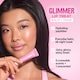 image 2 of Revlon Glimmer Lip Treat Balm & Mask, Peach Bellini Hydrating Peptide Lip Balm