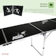 image 4 of Official Size 8 Foot Folding Beer Pong Table BBQ Drinking Party