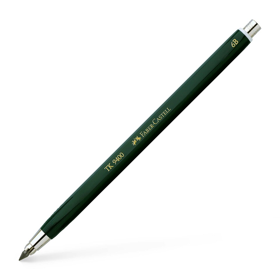 Faber-Castell - TK9400 Clutch Pencil, 3.15mm, 6B