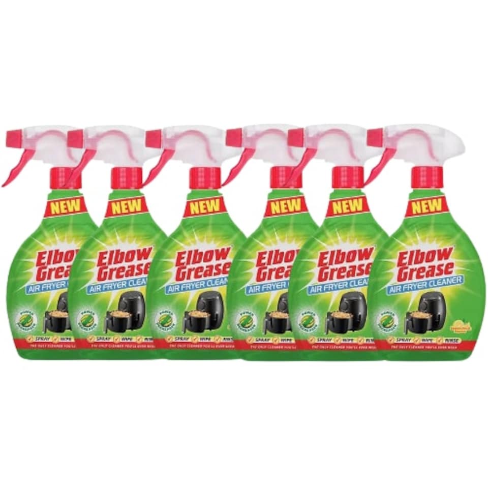 image 1 of Elbow Grease Air Fryer Cleaner Lemon Fresh 500ml - 6 Pack