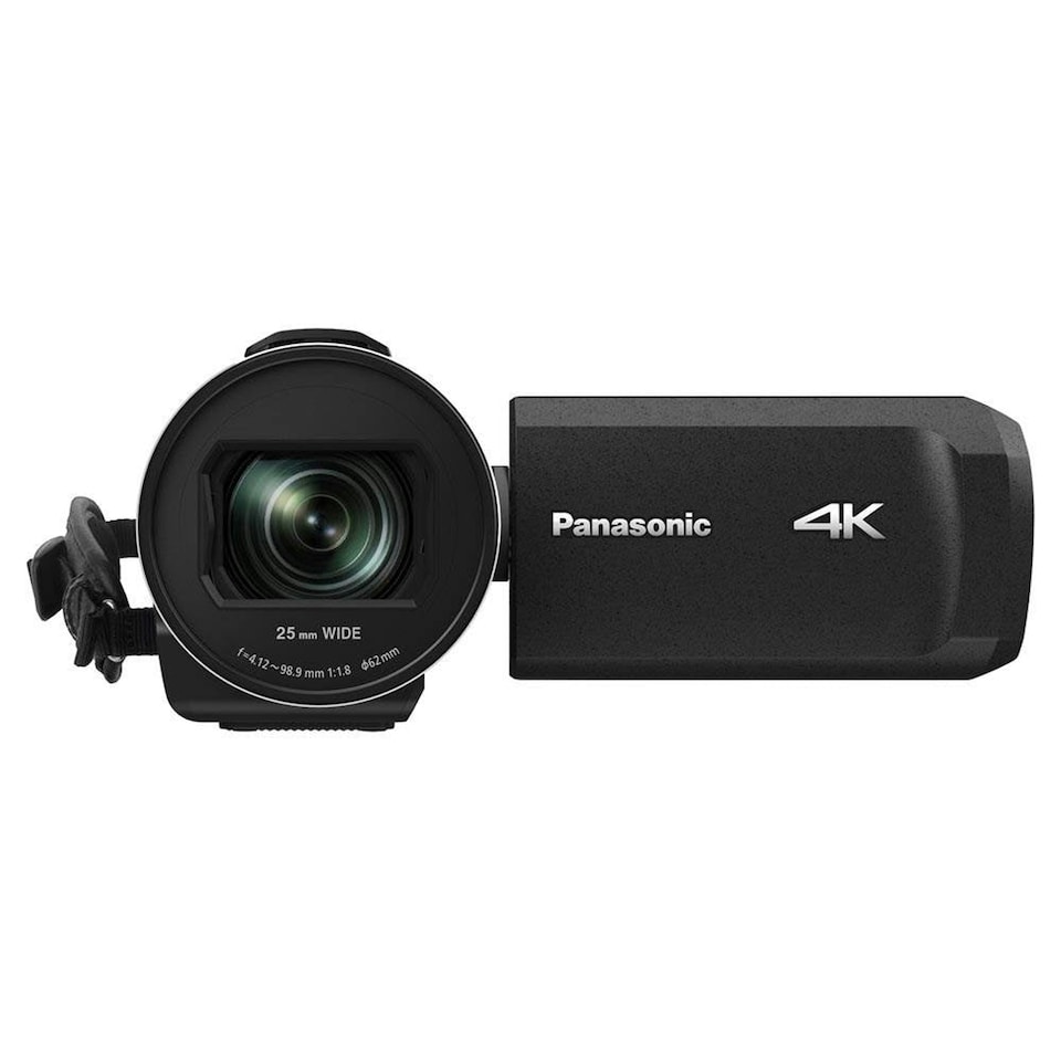 image 1 of Panasonic HC-VX3E-K Black 4K Camcorder with 24x Zoom