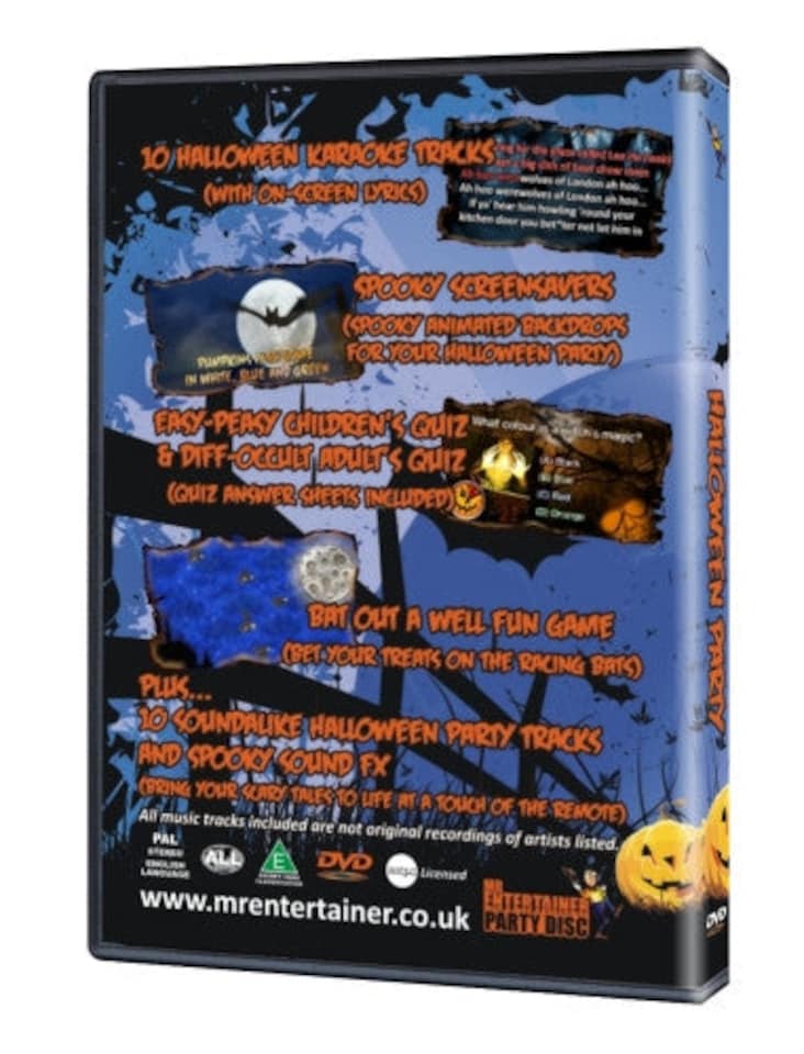image 1 of Mr Entertainer Halloween PartyDisc DVD