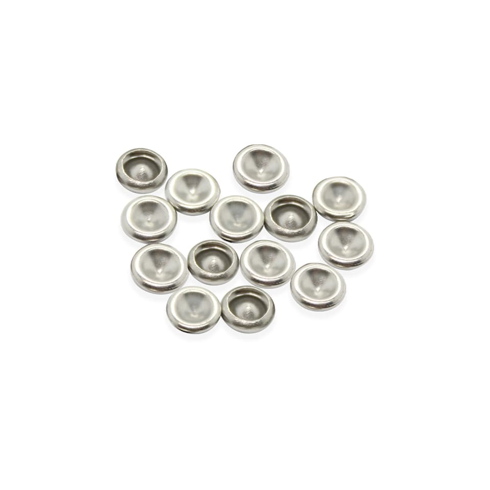 image 1 of 8mm Diamante Acrylic Rhinestone Studs with Pins - Pack of 10