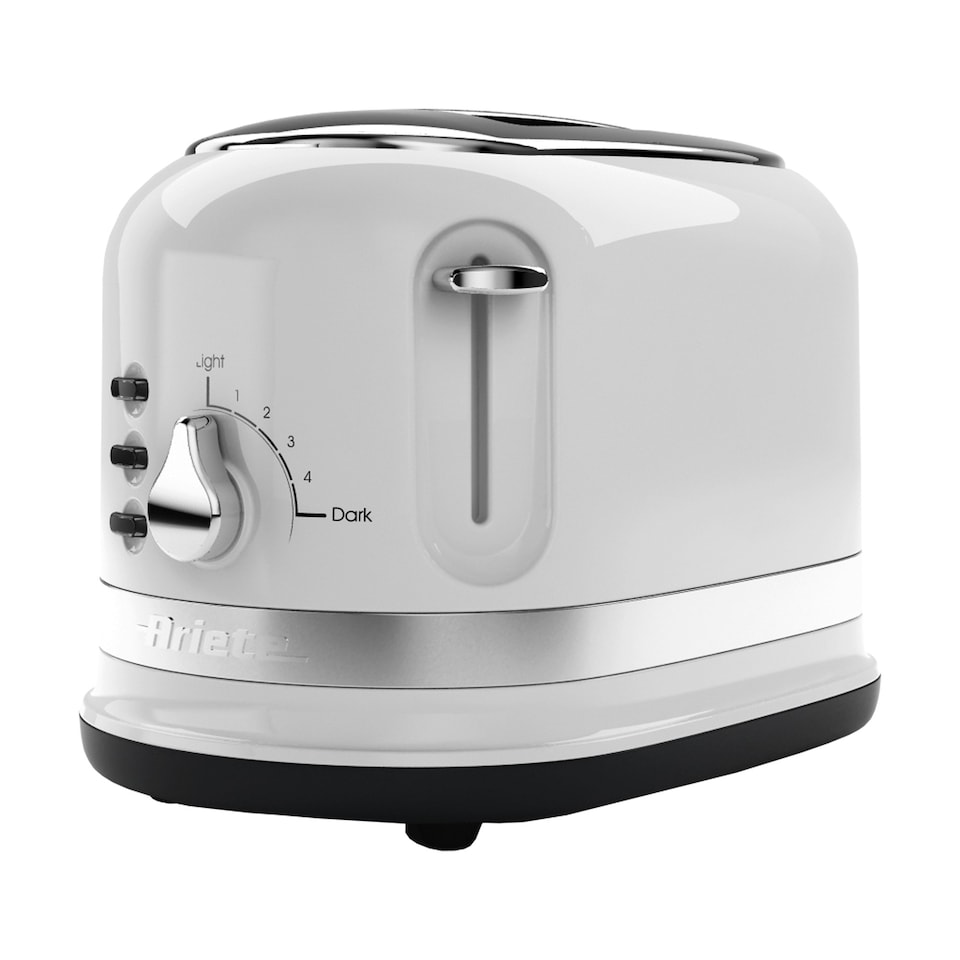 image 1 of Ariete 0149W Moderna 2 Slice Toaster, Defrost Function, White