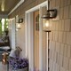 image 3 of Kichler Andover Outdoor 1 Light Wall Lantern Weathered Zinc IP44