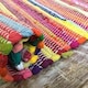 image 2 of RAINBOW Rug Outdoor and Indoor Flat Weave Style - L200 x W200 - Multicolour | Multi