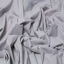 Minerva Core Range Silver Polycotton Sheeting Fabric for Upholstery, 235cm / 92" Wide - per metre