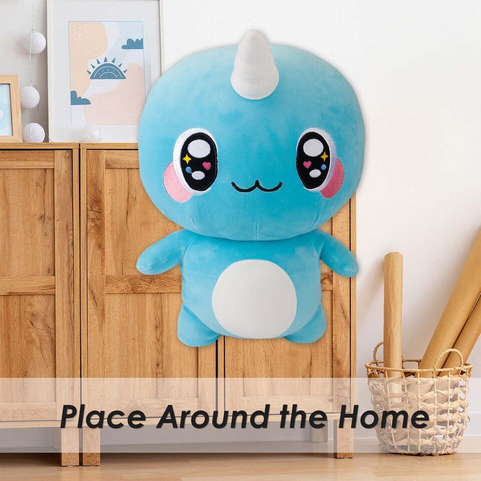 image 1 of PMS Naru Naru 45cm Huggable Plush Soft Toy - Cute Cuddly Stuffed Animal