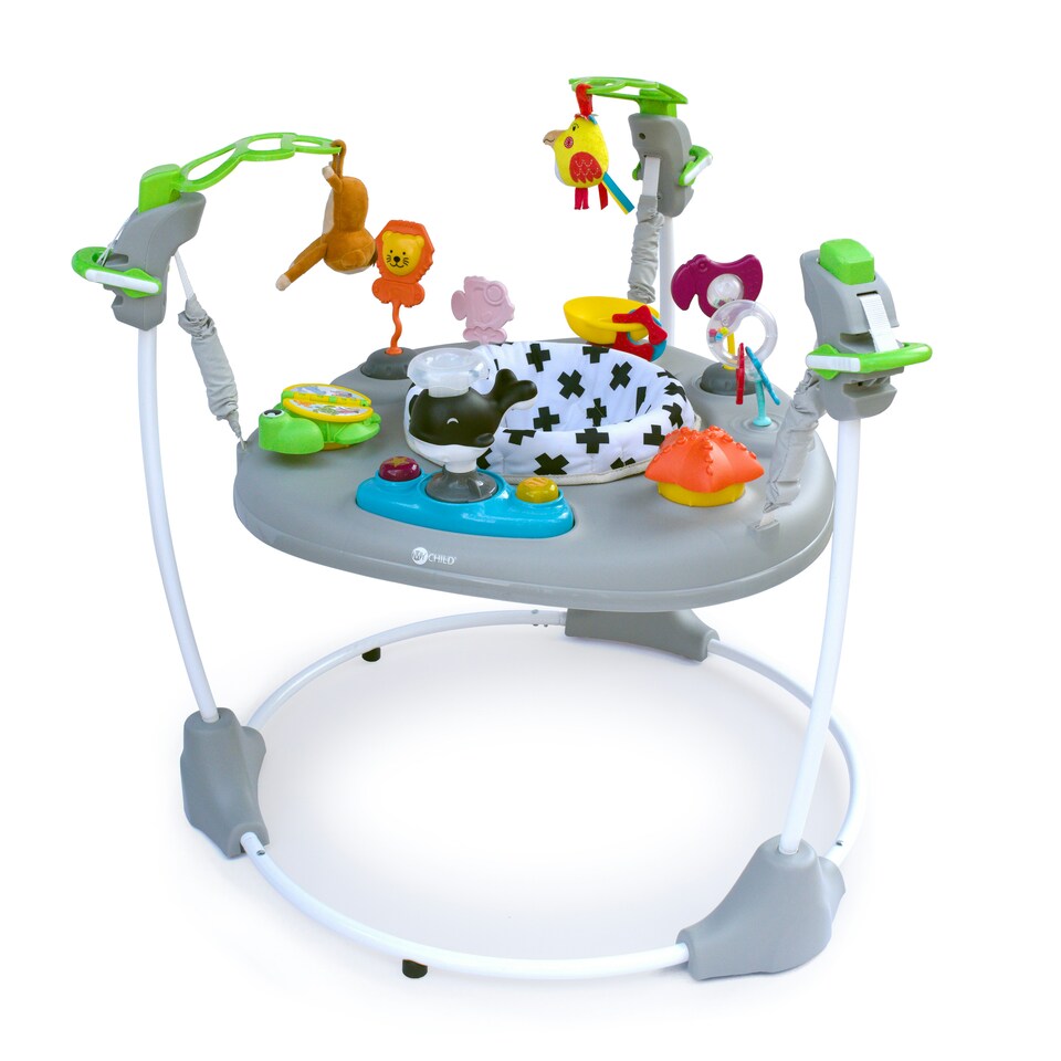 image 1 of Mychild® Jumpabout Animal Kingdom, Grey