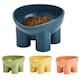 image 2 of Living and Home Pet Feeder Bowl with Non-Slip Base | Green