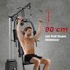 image 6 of HOMCOM Multifunction Home Gym Machine with 45kg Weights for Full Body Workout