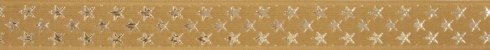 Berisfords Gold/Gold 25mm Galaxy Ribbon (Value Roll) for Dressmaking - per 20 metre roll