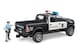 image 6 of Bruder RAM 2500 Police truck with policeman and accessories Police Vehicle Playset
