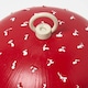 image 5 of Homescapes Red Mushroom Hanging Bird Feeder