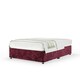 image 1 of Aubergine Chenille No Drawer Divan Base King Size
