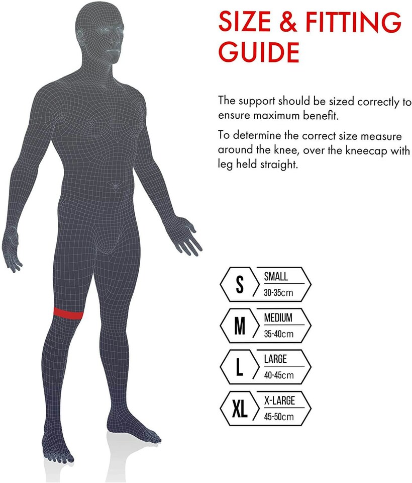 image 1 of Vulkan Classic Hinged Knee Support | Black | S