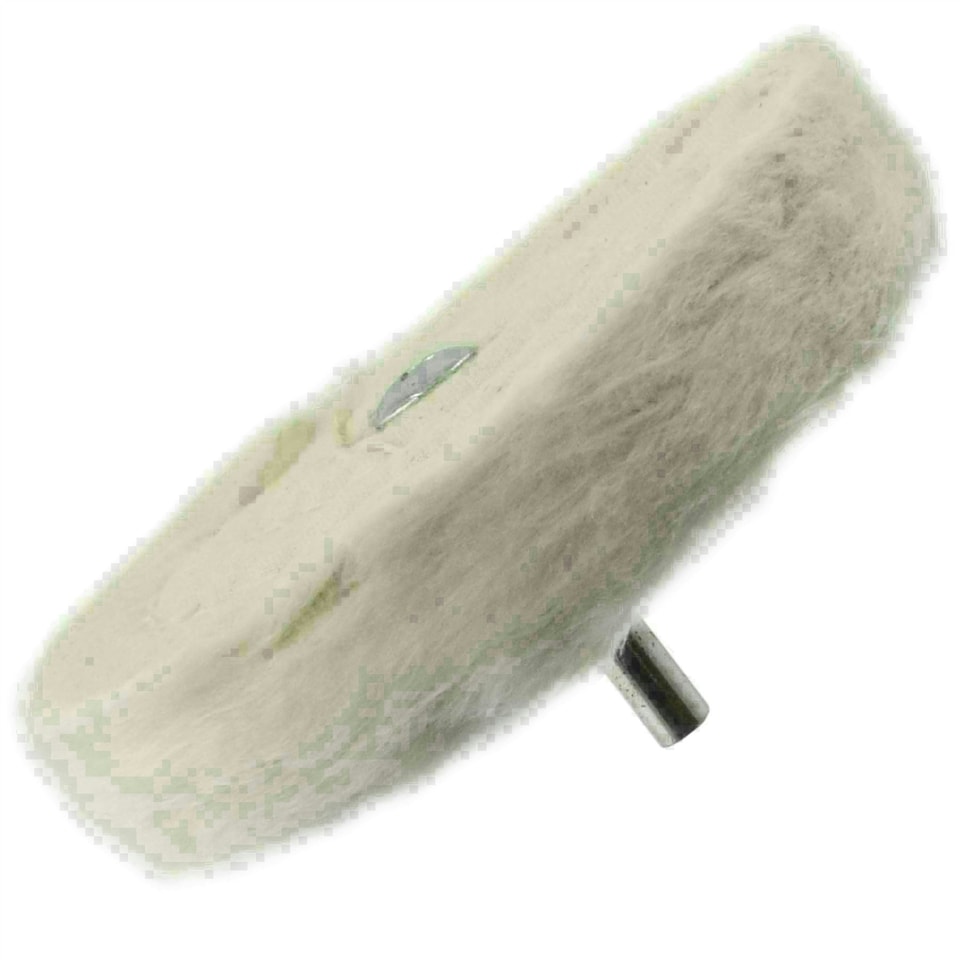 image 1 of 100mm 4" Soft Polishing Buffing Mop Cleaning Wheel Bench Grinder TE315