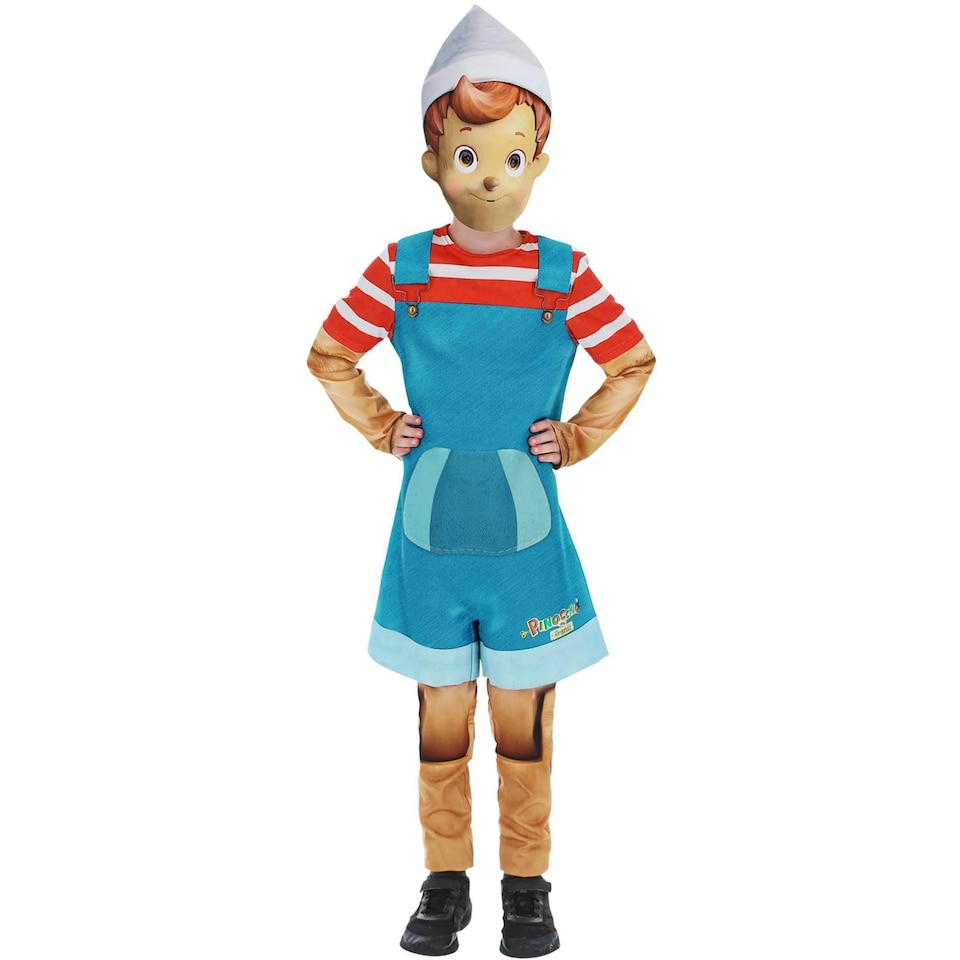 image 1 of Pinocchio & Friends Childrens/Kids Pinocchio Costume Set - Multicoloured - 7-9 Years