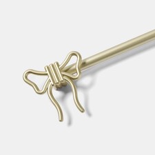 OHS Bow Finial Curtain Pole Extendable 16mm Metal End Rod