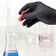 image 3 of Touchguard Black Sensitive Nitrile Gloves - Box of 100 Black | Large