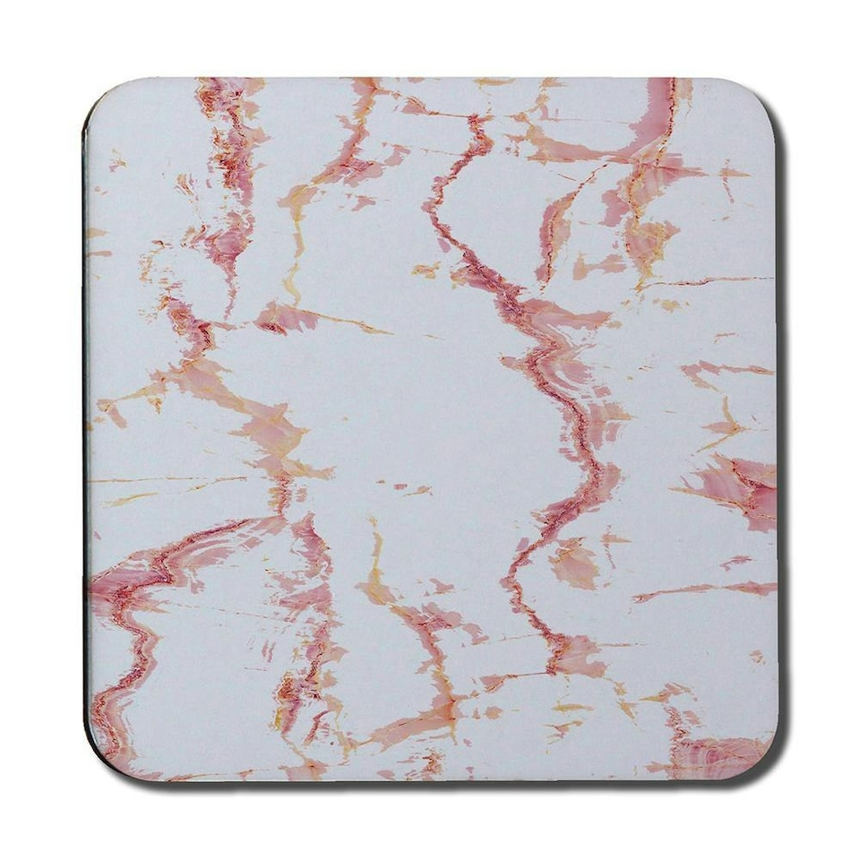 image 1 of Pink Marble (Coaster)